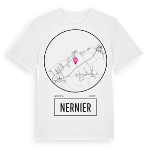 Nernier t-shirt – ekologisk bomull t-shirt från Pinshirt