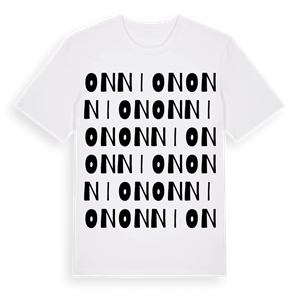 Onnion ordlek t-shirt – ekologisk bomull t-shirt från Pinshirt