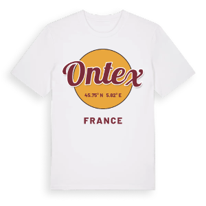 Ontex cirkel t-shirt – ekologisk bomull t-shirt från Pinshirt