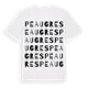 Peaugres ordlek t-shirt