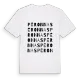 Péronnas ordlek t-shirt