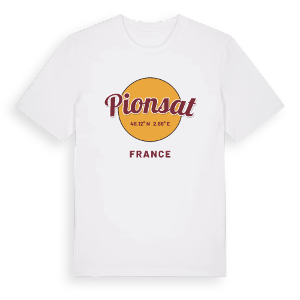 Pionsat cirkel t-shirt – ekologisk bomull t-shirt från Pinshirt