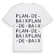 Plan-de-Baix ordlek t-shirt