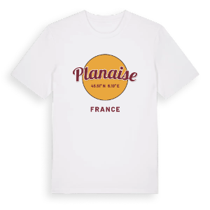 Planaise cirkel t-shirt – ekologisk bomull t-shirt från Pinshirt