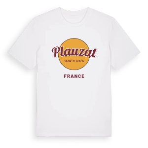 Plauzat cirkel t-shirt – ekologisk bomull t-shirt från Pinshirt