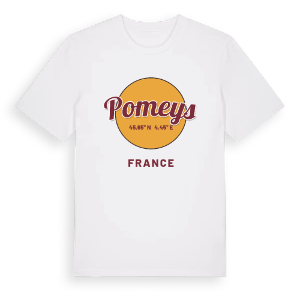 Pomeys cirkel t-shirt – ekologisk bomull t-shirt från Pinshirt