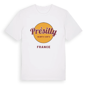 Présilly cirkel t-shirt – ekologisk bomull t-shirt från Pinshirt