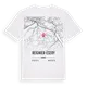 Reignier-Ésery karta t-shirt