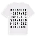 Reignier-Ésery ordlek t-shirt