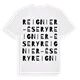 Reignier-Ésery ordlek t-shirt