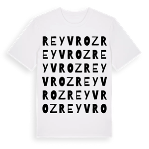 Reyvroz ordlek t-shirt – ekologisk bomull t-shirt från Pinshirt