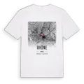 Rhône karta t-shirt