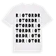 Riotord ordlek t-shirt