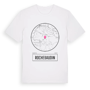 Rochebaudin t-shirt – ekologisk bomull t-shirt från Pinshirt