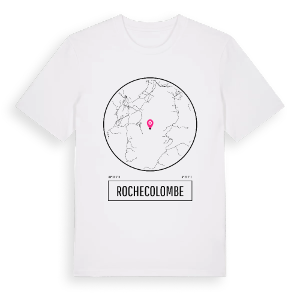 Rochecolombe t-shirt – ekologisk bomull t-shirt från Pinshirt