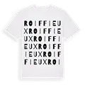 Roiffieux ordlek t-shirt