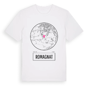 Romagnat t-shirt – ekologisk bomull t-shirt från Pinshirt