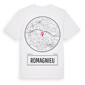 Romagnieu t-shirt – ekologisk bomull t-shirt från Pinshirt