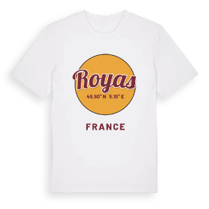Royas cirkel t-shirt – ekologisk bomull t-shirt från Pinshirt