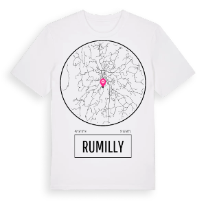 Rumilly t-shirt – ekologisk bomull t-shirt från Pinshirt
