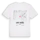 Saint-Andéol karta t-shirt