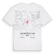 Saint-Barthélemy-le-Plain karta t-shirt