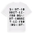 Saint-Bonnet-le-Froid ordlek t-shirt