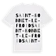 Saint-Bonnet-le-Froid ordlek t-shirt