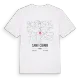 Saint-Cernin karta t-shirt