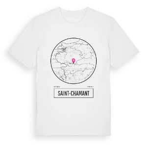 Saint-Chamant t-shirt – ekologisk bomull t-shirt från Pinshirt