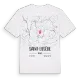 Saint-Eusèbe karta t-shirt