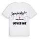 Någon i Saint-Eustache älskar mig t-shirt