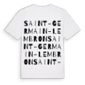 Saint-Germain-Lembron ordlek t-shirt