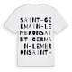 Saint-Germain-Lembron ordlek t-shirt
