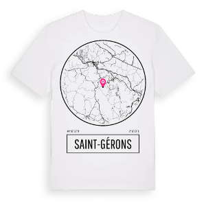 Saint-Gérons t-shirt – ekologisk bomull t-shirt från Pinshirt
