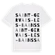 Saint-Gervais-les-Bains ordlek t-shirt