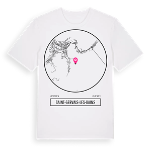 Saint-Gervais-les-Bains t-shirt – ekologisk bomull t-shirt från Pinshirt