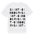 Saint-Gingolph ordlek t-shirt