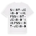 Saint-Jean-d'Aulps ordlek t-shirt
