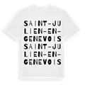 Saint-Julien-en-Genevois ordlek t-shirt