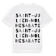 Saint-Julien-Molhesabate ordlek t-shirt