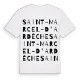Saint-Marcel-d'Ardèche ordlek t-shirt