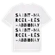 Saint-Marcel-lès-Annonay ordlek t-shirt