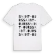 Saint-Ours ordlek t-shirt