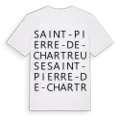 Saint-Pierre-de-Chartreuse ordlek t-shirt