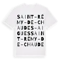 Saint-Rémy-de-Chaudes-Aigues ordlek t-shirt