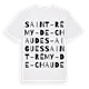 Saint-Rémy-de-Chaudes-Aigues ordlek t-shirt