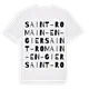 Saint-Romain-en-Gier ordlek t-shirt