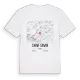 Saint-Savin karta t-shirt