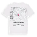 Saint-Sigismond karta t-shirt